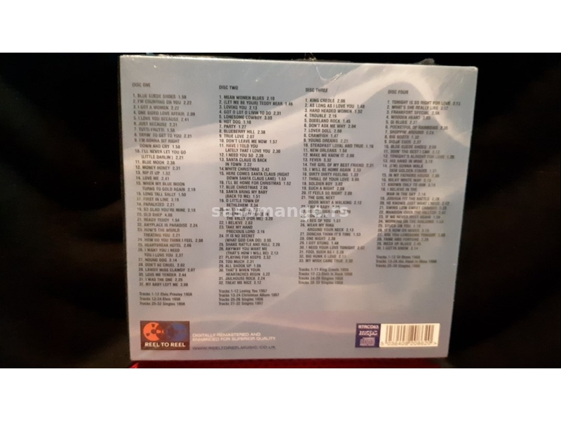 ELVIS PRESLEY - Eight classics - BOX SET on 4CDs