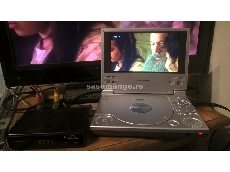 12 Volti 7 inča TV+DVD player Technika Za kola, čamac, vikendicu