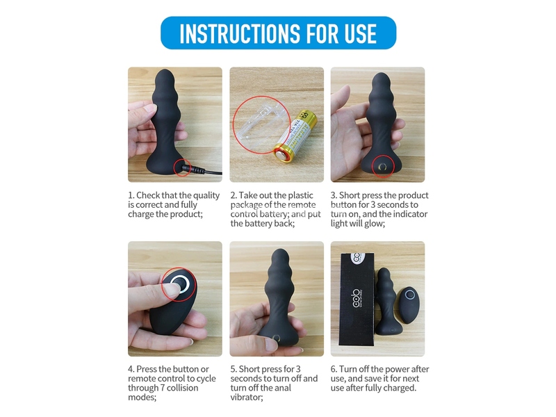 Seks igračke za muškarce i zene vibrator sa daljinskim