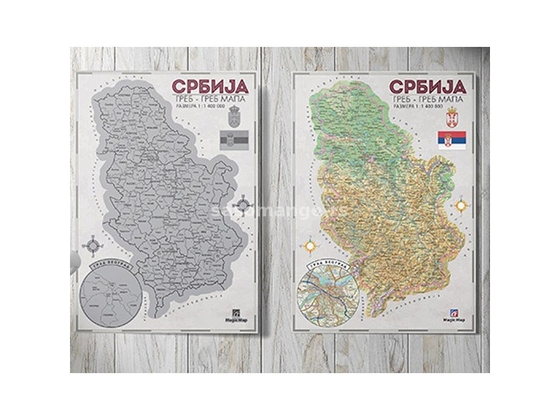 Greb mapa Srbije