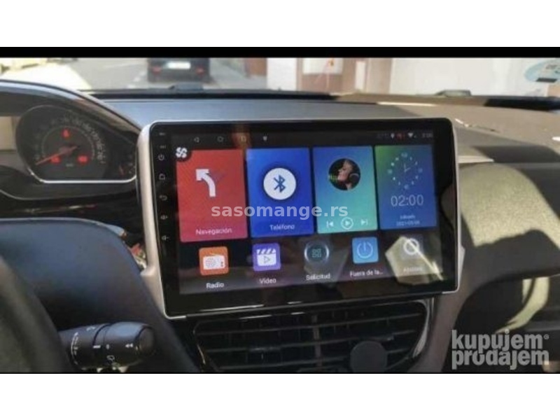 Peugeot 208 2008 Android Multimedija Navigacija Radio GPS