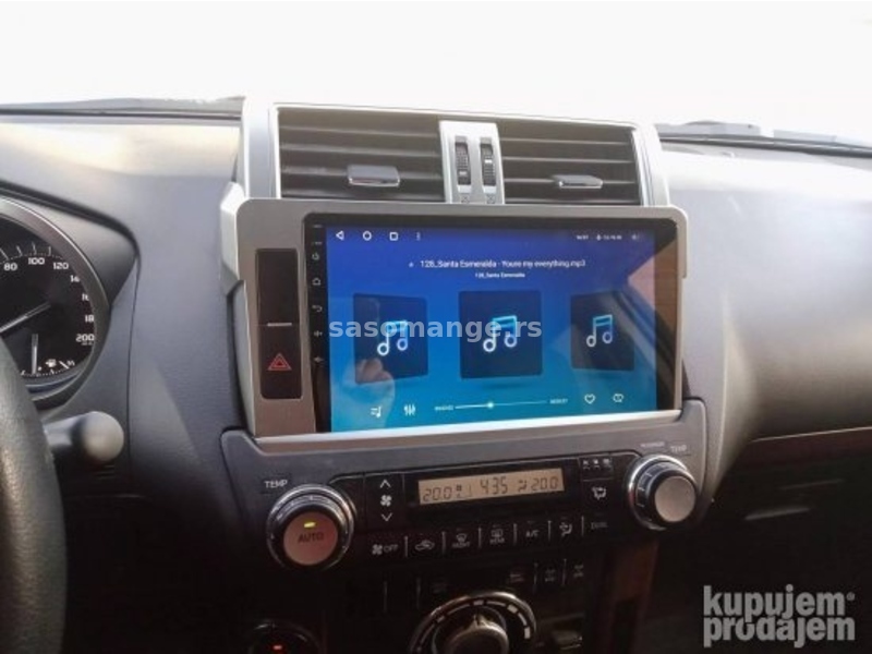 Toyota Prado Land Cruiser Android Multimedija Navigacija