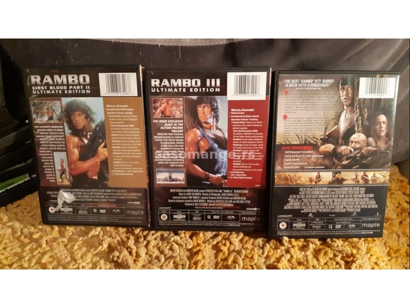 RAMBO 2,3 i 4 - Ultimate Edition