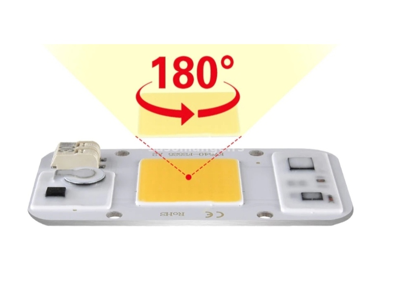 Led dioda chip 50w 220v sa KONEKTOROM bez lemljenja