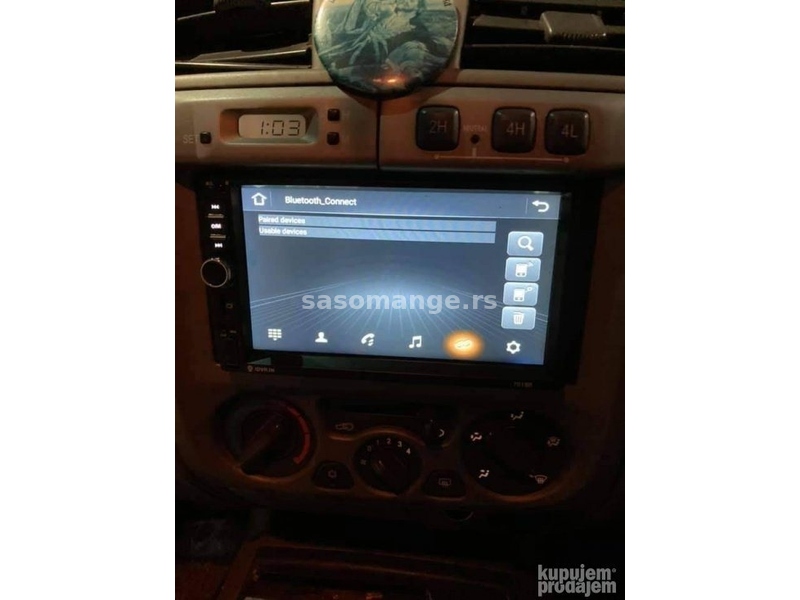 Isuzu D-Max Android multimedija gps radio navigacija