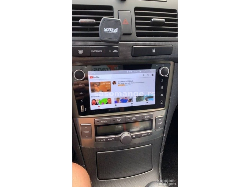 Toyota Avensis Android Multimedija Gps radio navigacija