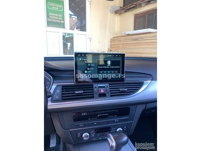 Audi A6 C7 Android Multimedija Navigacija GPS Radio Display