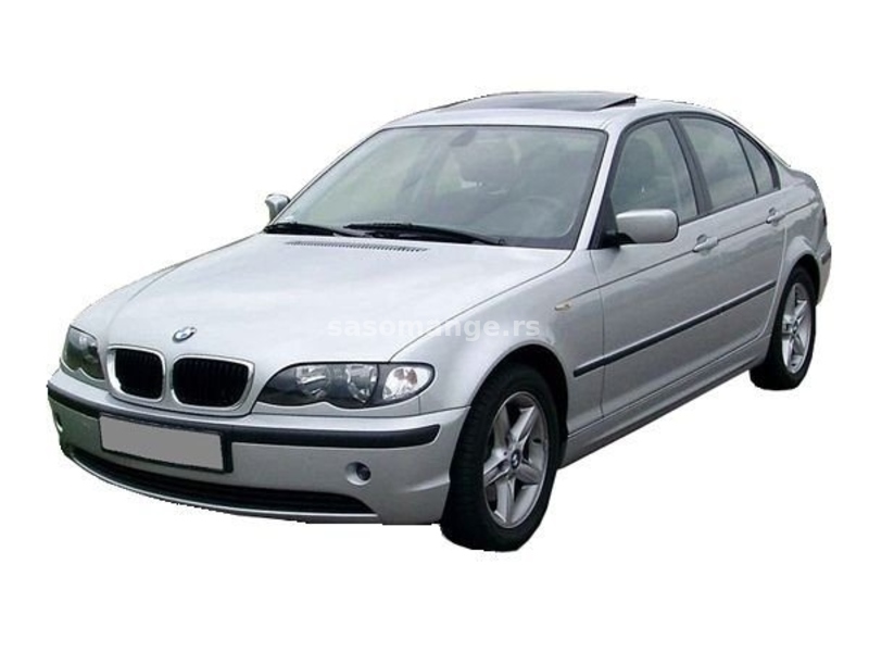 Maska bubrezi sa crnim rebrima BMW E46 2002-2005