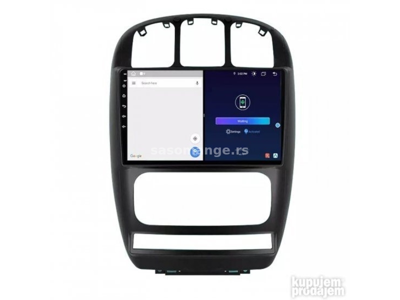 Dodge Caravan Chrysler Grand Voyager Android Multimedija GPS