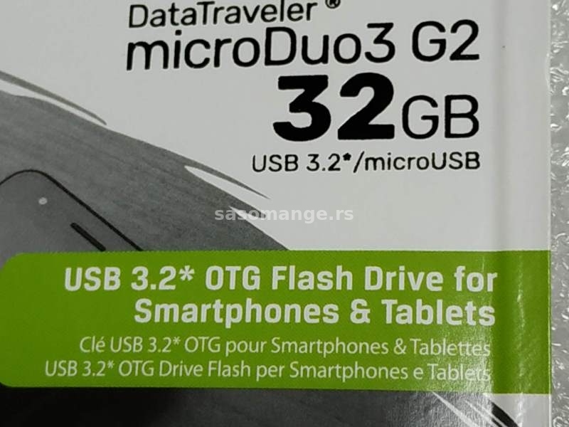 KINGSTON 32GB DataTraveler microDuo3 G2