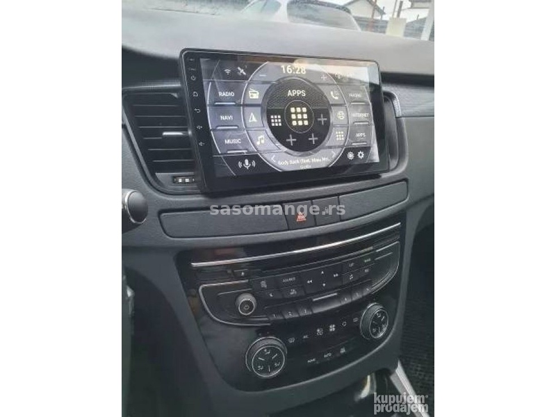 Android Multimedija Peugeot 508 GPS radio navigacija display