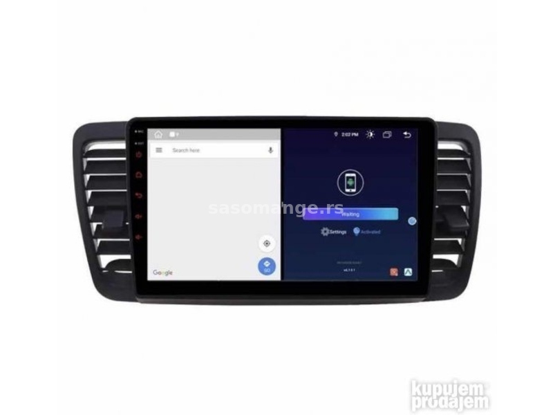 Subaru Legacy Android Multimedija Navigacija GPS Radio