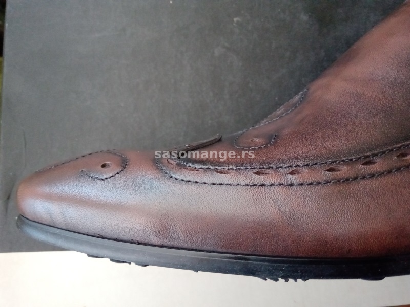 Italijanske muške kožne cipele BASCONI br. 44