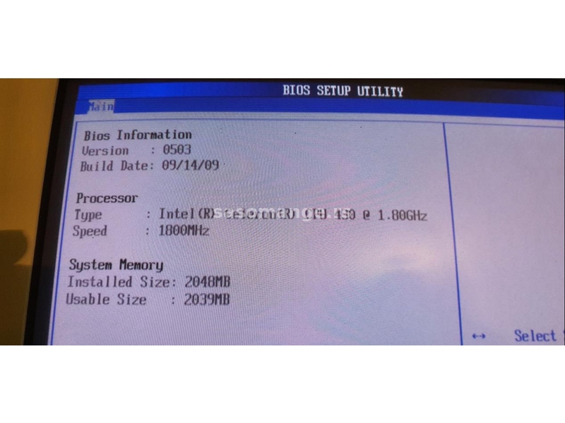 Maticna ploca Asus P5KPL + Intel procesor + kuler + ram + kablovi