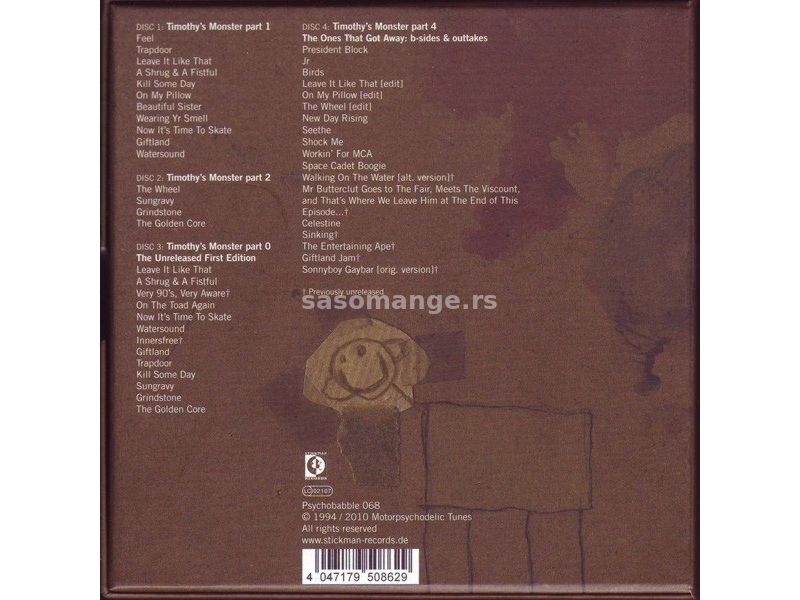 MOTORPsycho - Box Set 4 CD
