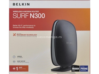 BELKIN wireless adsl ruter surf N300