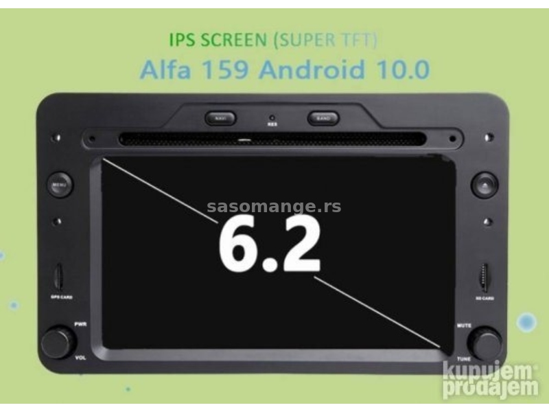 Alfa Romeo 159 2GB Android Multimedija GPS radio navigacija
