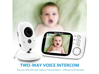 Kamera za bebe sa monitorom i termometrom Bebi alarm 3,2 LCD