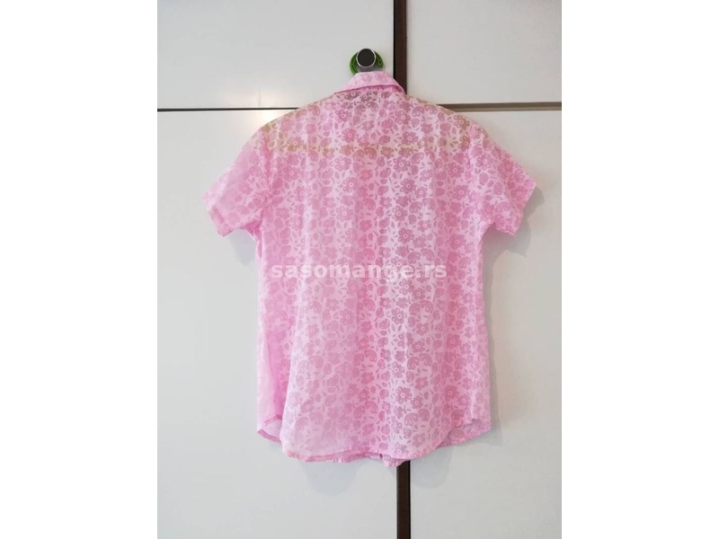 Košulja roze transparentna