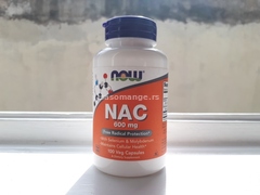NAC 600 mg,Now Foods,100 veg caps