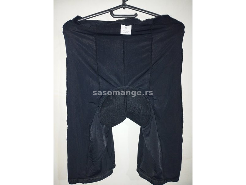 Biciklisticke pantalone crne velicina XL