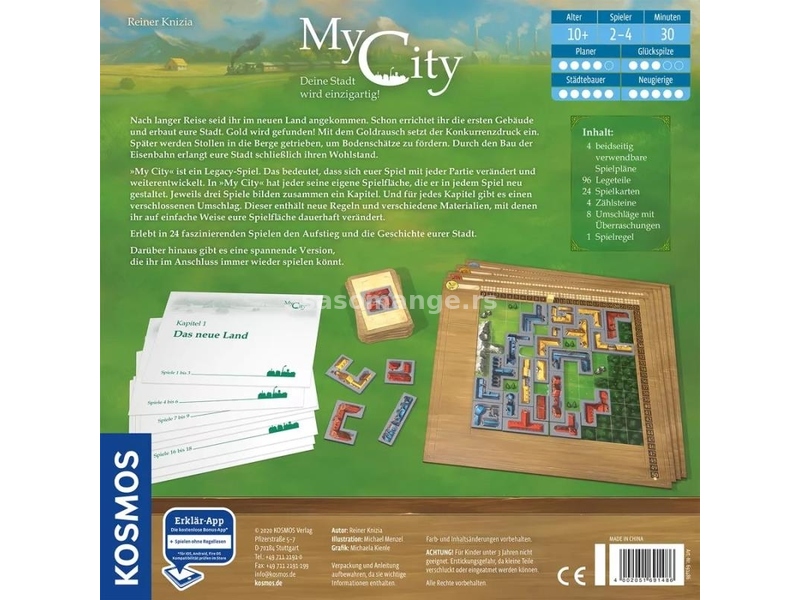 Društvena igra - My City