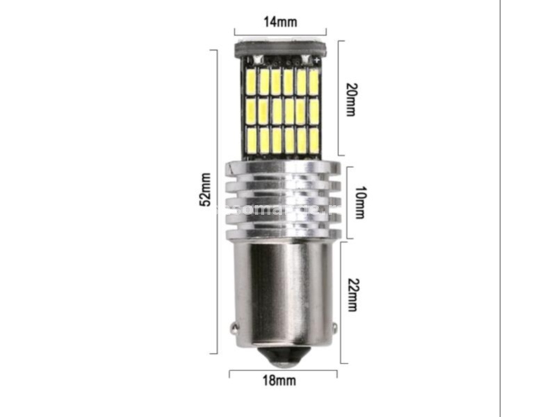 LED P21 (1156)CANBUS najjaca(diode 4014)