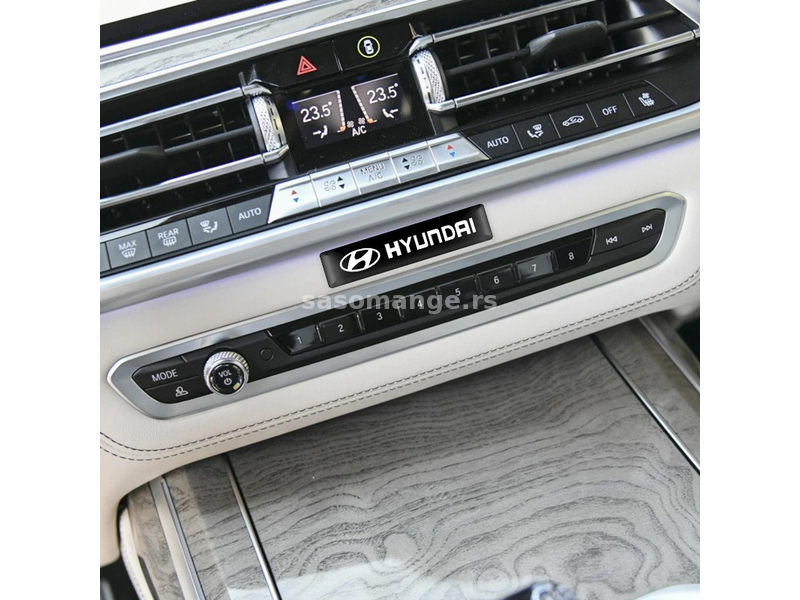 Kapice za ventile Hyundai 4 komada + privezak za ključeve