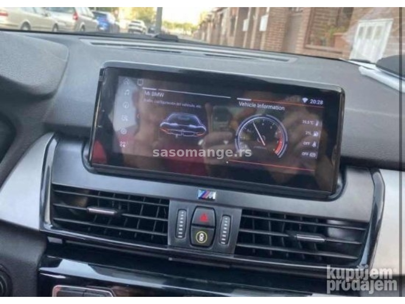 BMW F45 F46 F87 2013-2017 Navigacija Android Multimedija GPS