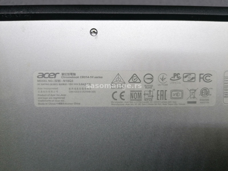 Acer Chromebook cb514-1h,Model 2019