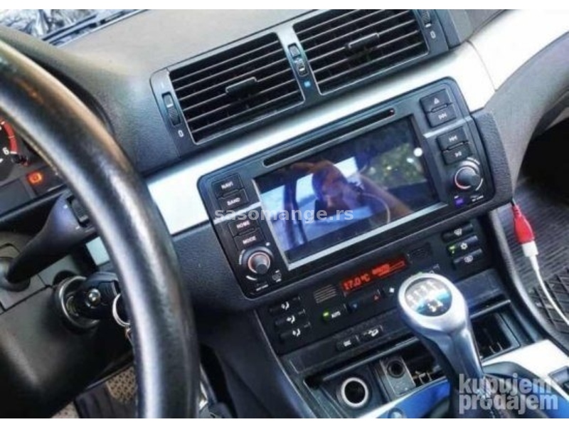 BMW E46 Android Multimedija Navigacija GPS Radio Display