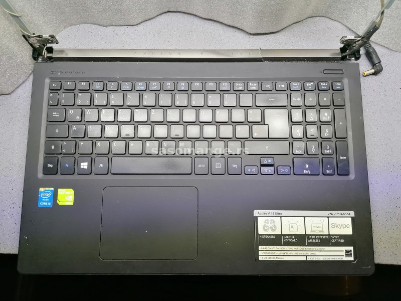 Acer Nitro VN7 571,i5 4 gen,Nvidia 840m Gamer