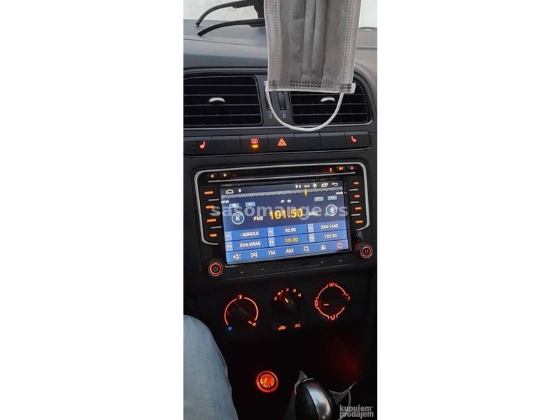VW Golf 5 6 passat b6 b7 Android Multimedija gps navigacija