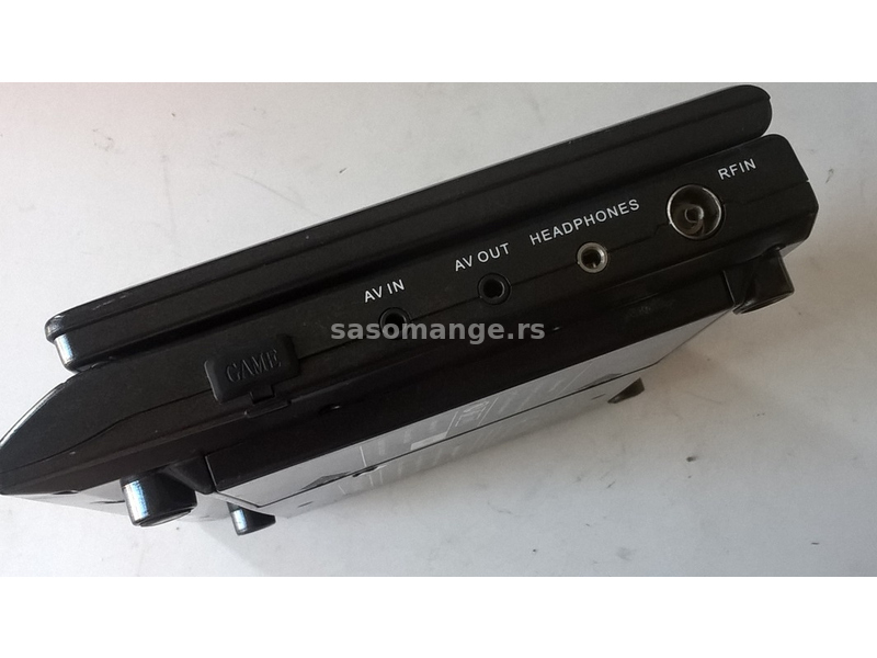 TV+DivX+DVD player SamTec 7 inča (18cm) Baterija 2h 12V Za kola, čamac, vikendicu