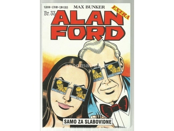 Alan Ford SAX 33 Samo za slabovidne