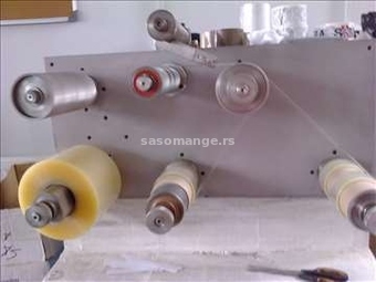Mašina za premotavanje selotejp i krep traka i etiketa