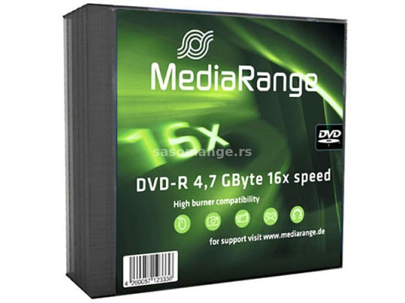 MediaRange MR418 DVD-R 4.7GB 16X ( 556MRS/Z )