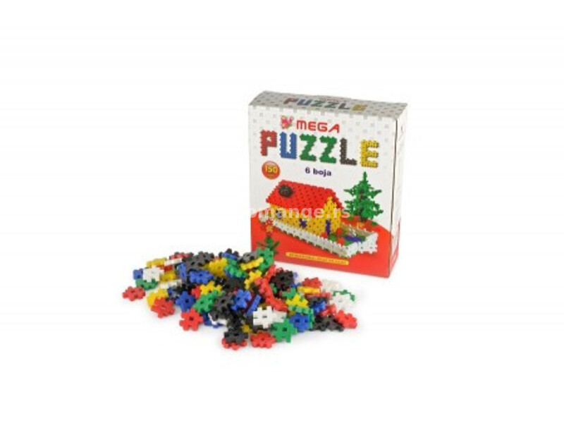 Mega puzle - 6 boja, 150 pcs ( 950650 )