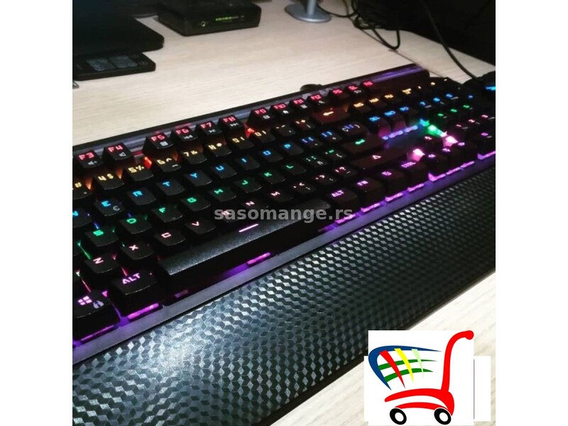 Mehanicka tastatura sa RGB osvetljenjem - Mehanicka tastatura sa RGB osvetljenjem