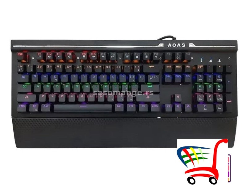 Mehanicka tastatura sa RGB osvetljenjem - Mehanicka tastatura sa RGB osvetljenjem