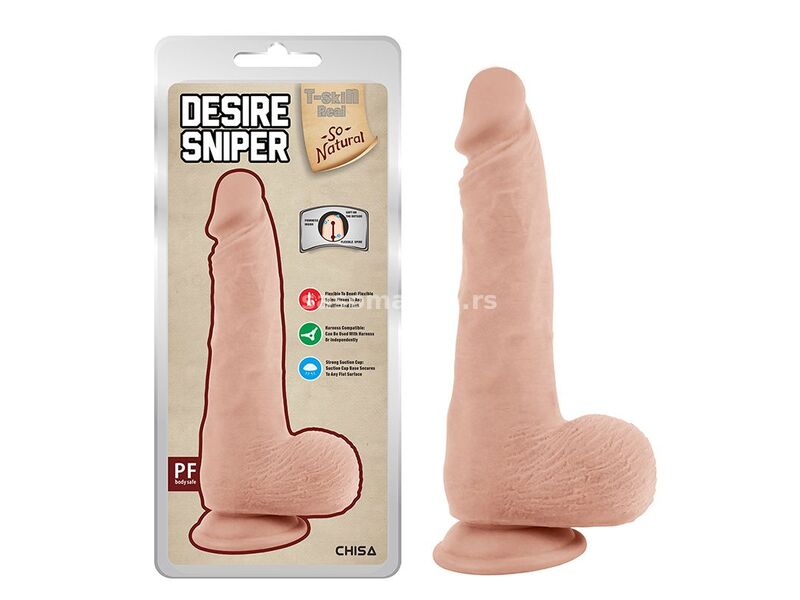 Mekani Dildo 23cm Sniper Desire