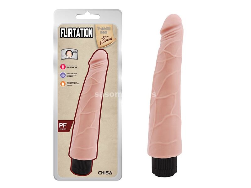 Mekani Realisticni Vibrator Flirtation Flesh