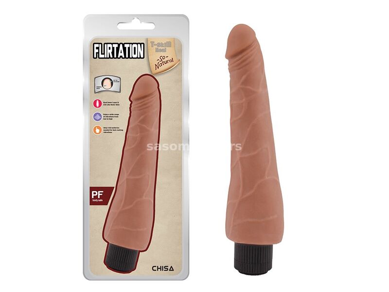 Mekani Realisticni Vibrator Flirtation Latin