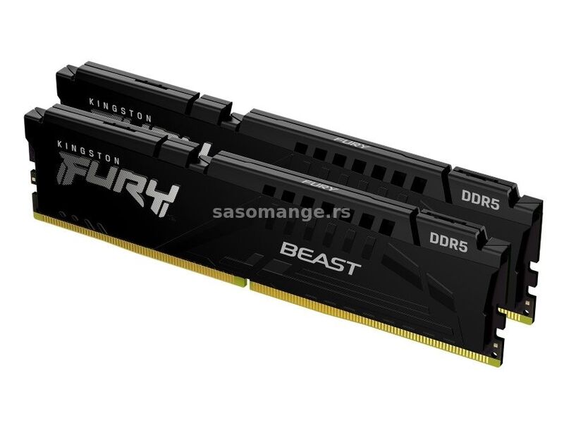 KINGSTON DIMM DDR5 64GB (2x32GB kit) 5200MT/s KF552C40BBK2-64 Fury Beast black