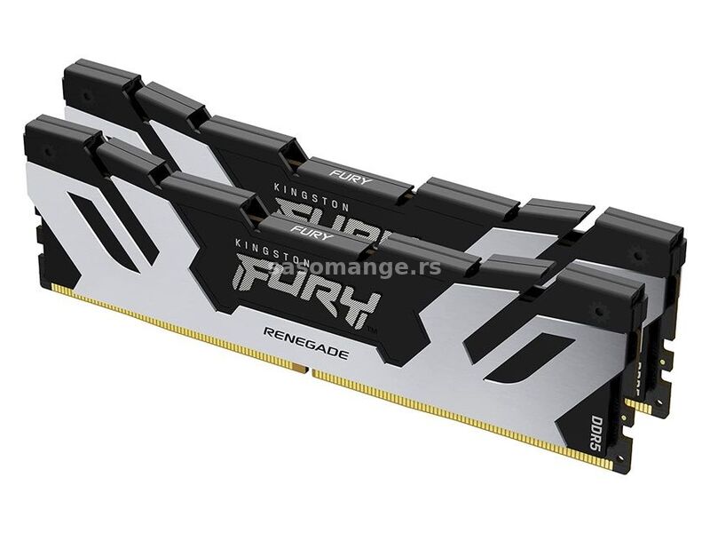 KINGSTON DIMM DDR5 64GB (2x32GB kit) 6000MT/s KF560C32RSK2-64 FURY Renegade Silver