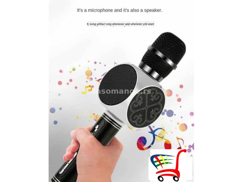 MIKROFON karaoke Bluetooth mikrofon Karaoke mikrofon-mikrofo - MIKROFON karaoke Bluetooth mikrofo...