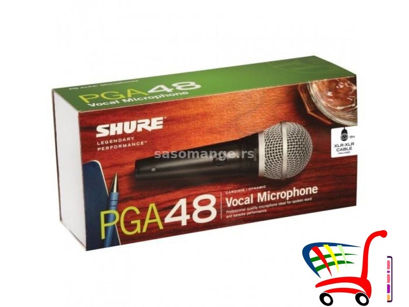 Mikrofon SHURE PGA48 - Mikrofon SHURE PGA48