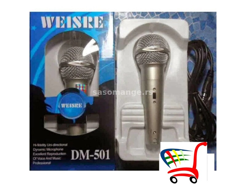 Mikrofon za Bluetooth zvučnike model DM-501 - Mikrofon za Bluetooth zvučnike model DM-501