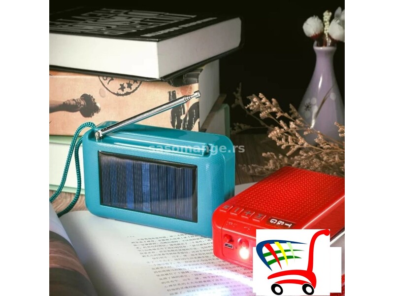 MINI Bluetooth zvučnik sa solarnim panelom/TG-184 - MINI Bluetooth zvučnik sa solarnim panelom/TG...