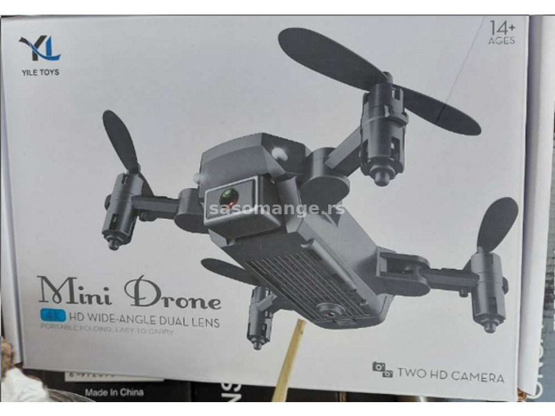 Mini sklopivi Dron 4K HD sa jednom ili dve kamere (opciono)